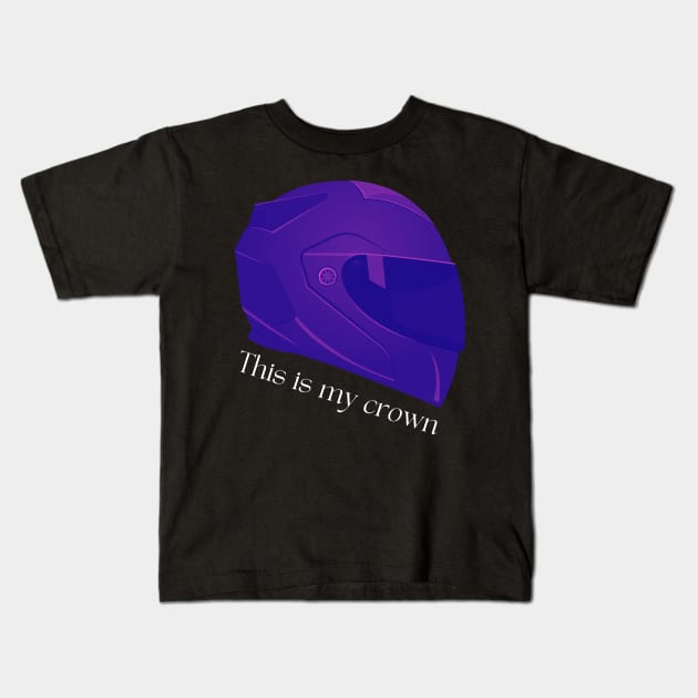 This is my crown Kids T-Shirt by 3 Blue Limes